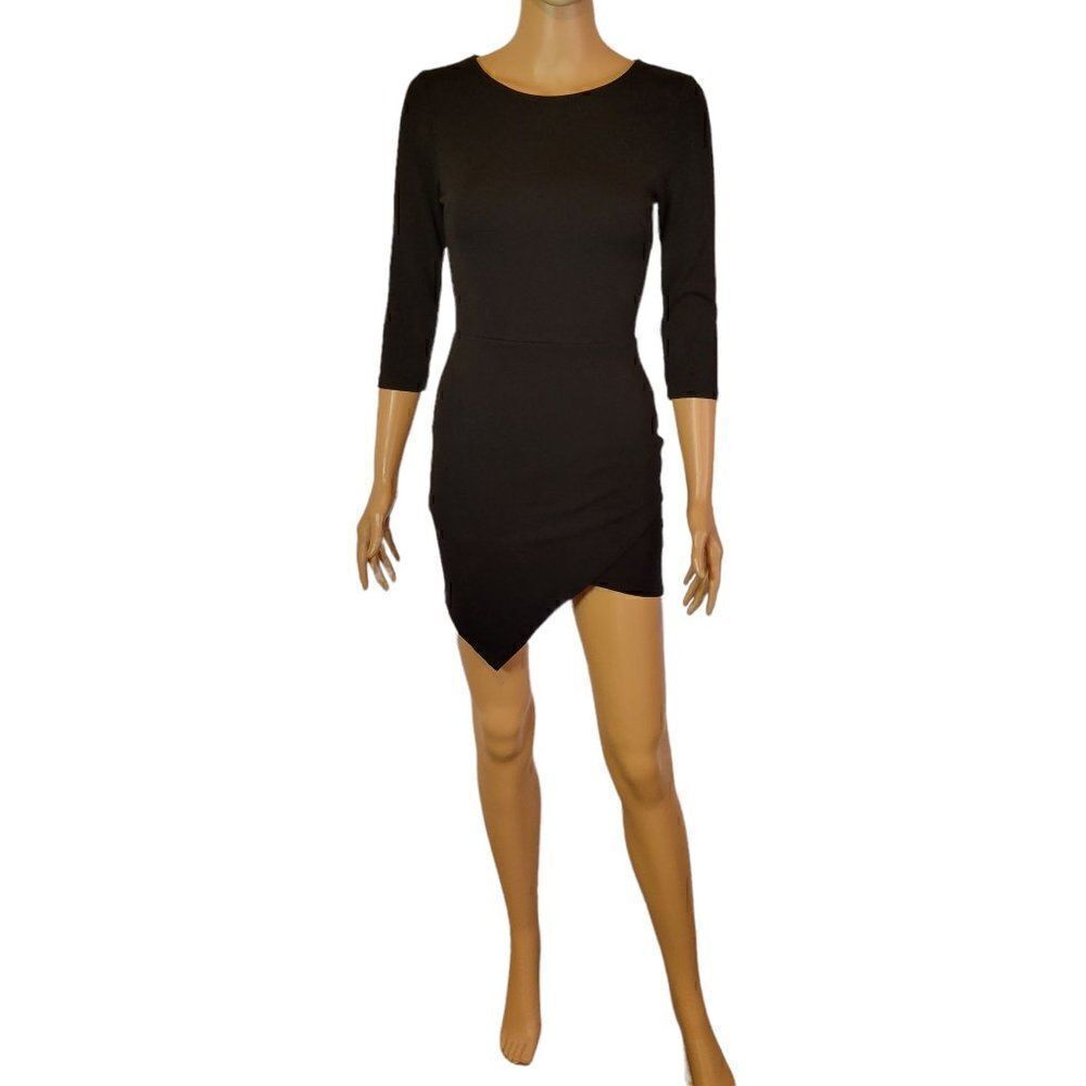 Windsor Mini Bodycon Wrap Dress (Size S)